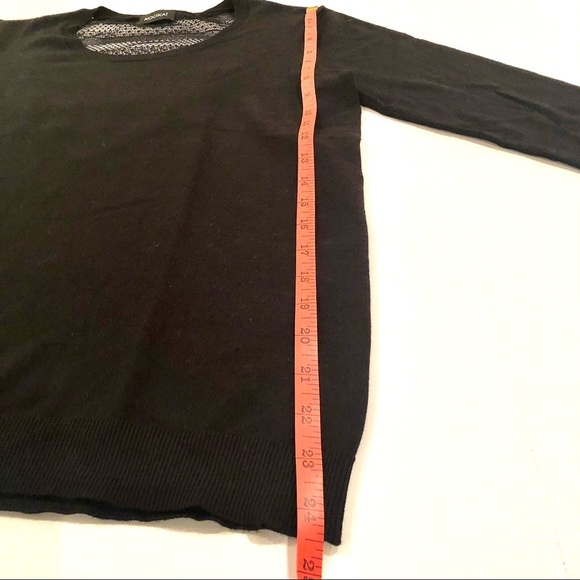 Kookai lace-back sweater, US 8-10 (European size 2), black, EUC - Picture 14 of 15